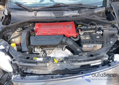 2015 Fiat 500 Abarth z USA, uszkodzony, nr VIN 3C3CFFFH9FT741517